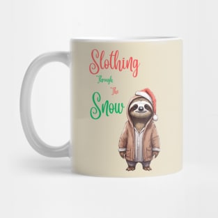 Christmas Sloth Mug